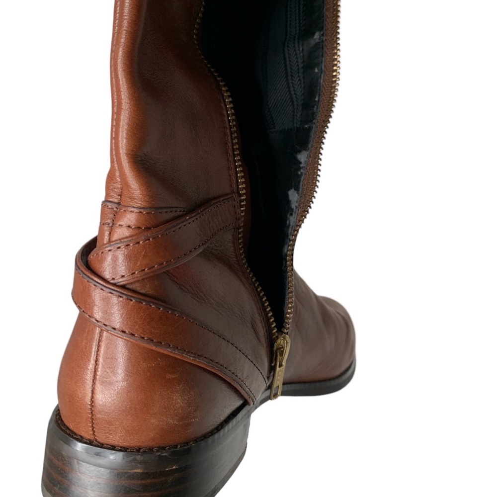 Coach Micha Leather Tall Riding Boots - Picture 7 of 9
